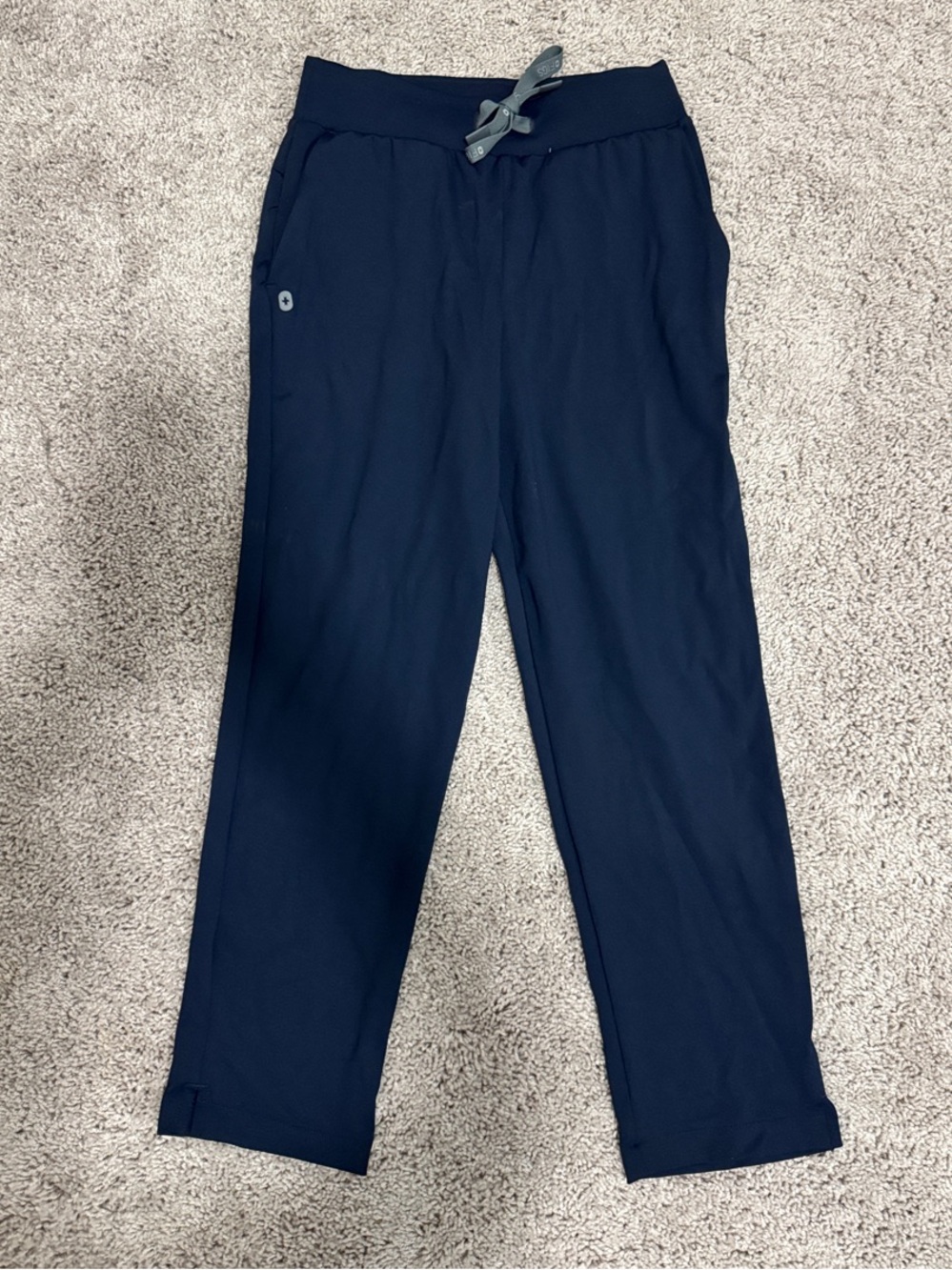 Figs Women's Navy Straight-Leg Scrub Pants